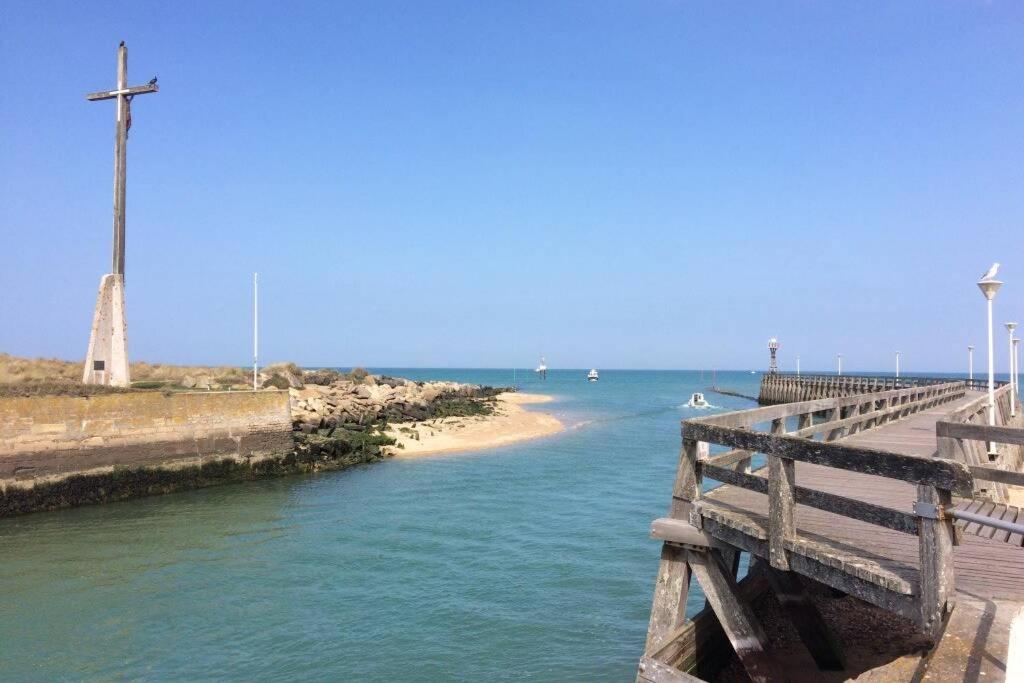 Appartement T2 Avec Vue Sur Mer Directe ! Courseulles-sur-Mer Exteriér fotografie